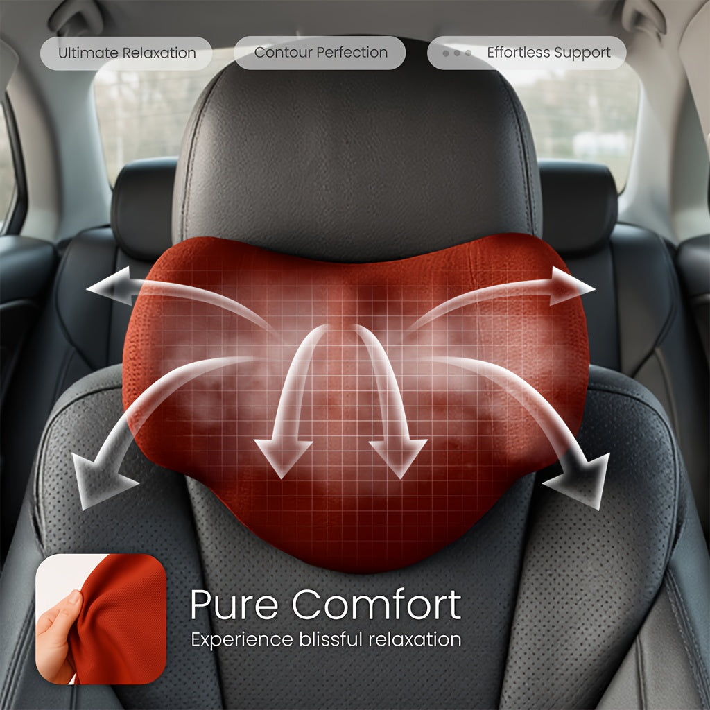 Memory Foam Head & Neck Pillow by Snagg A Headrest