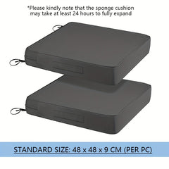 Heavy-Duty Waterproof Outdoor Seat Cushions by Snagg A Cushion