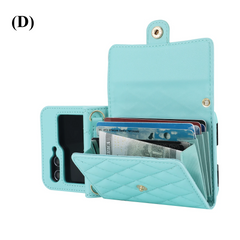 Crossbody Leather Wallet Case – for Samsung Galaxy Z Flip Series