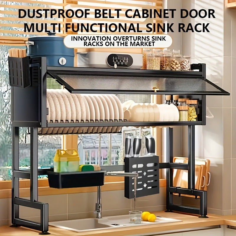 Multifunctional Countertop Dish Rack by Snagg A Rack