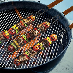4PC Non-Stick Grill Baskets by Snagg A Grill Basket