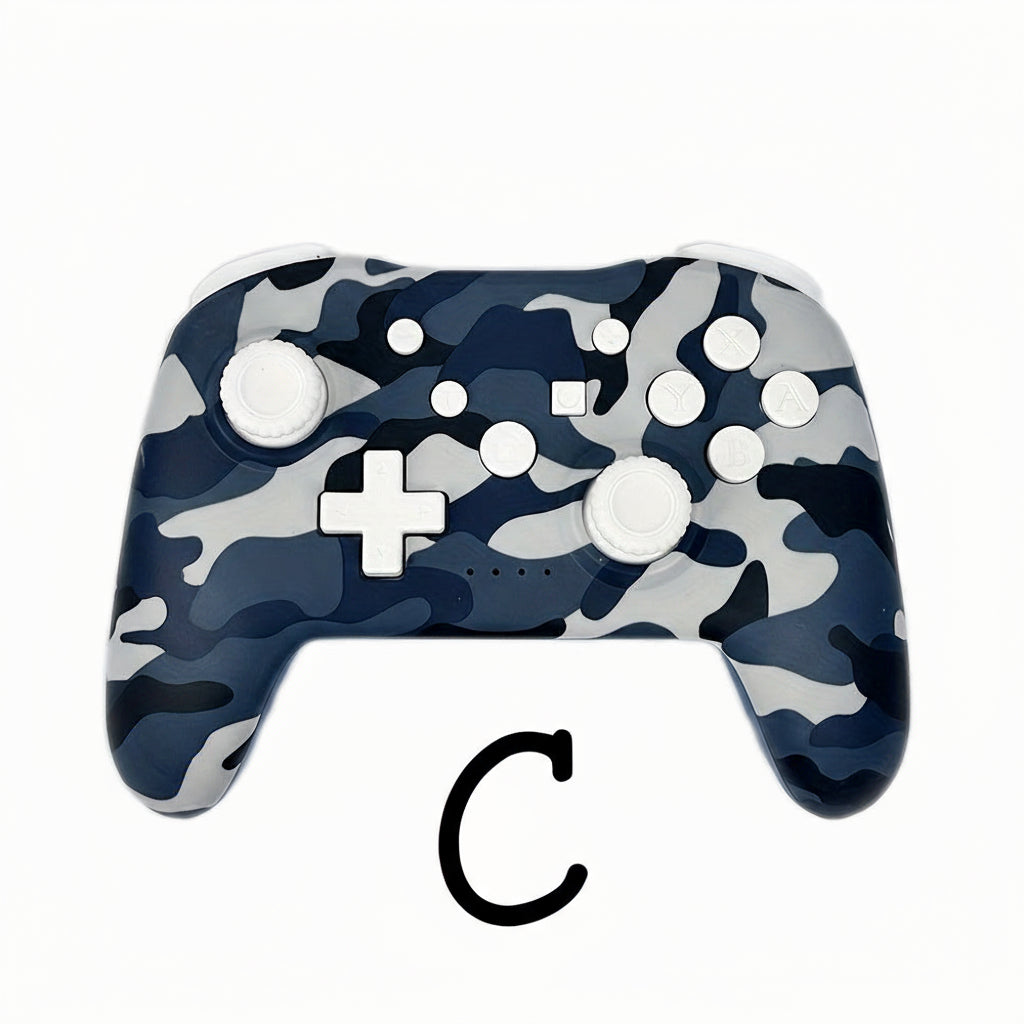 Camouflage Wireless Controller Compatible With Switch, Lite & OLED by Snagg A Game Controller