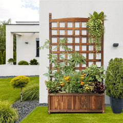 Wooden Raised Garden Bed Planter Box 64×115cm by Snagg A Garden Bed