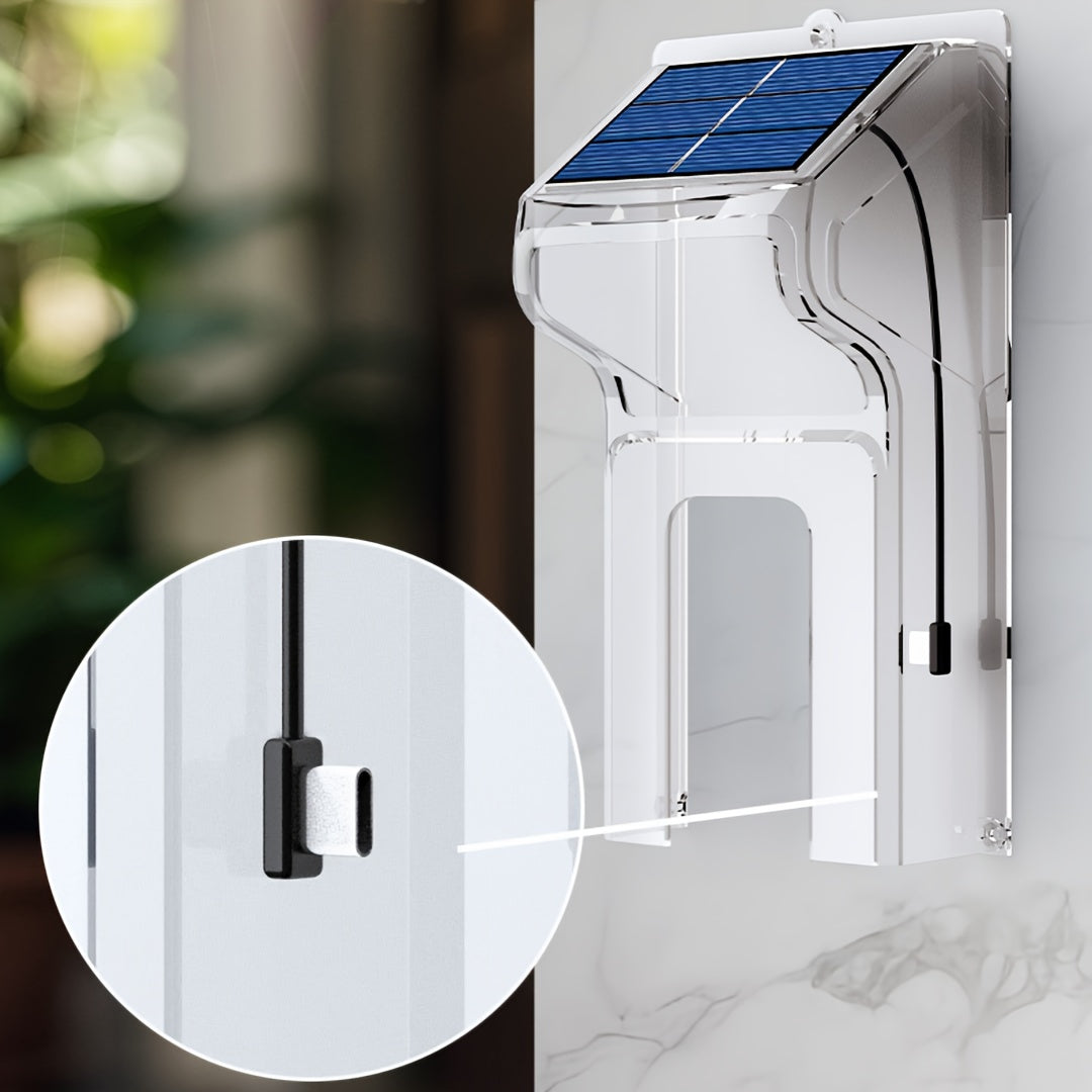 Wireless Solar Powered Video Doorbell HD Camera with Motion Detection by Snagg A Doorbell Camera
