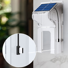 Wireless Solar Powered Video Doorbell HD Camera with Motion Detection by Snagg A Doorbell Camera