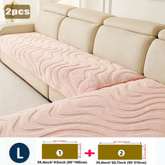 2pcs Bohemian Modern Wave Sofa Cushion Cover Set by Snagg A Sofa Cover