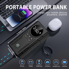 5 in 1 Car Jump Starter with Air Compressor by Snagg A Jump Starter