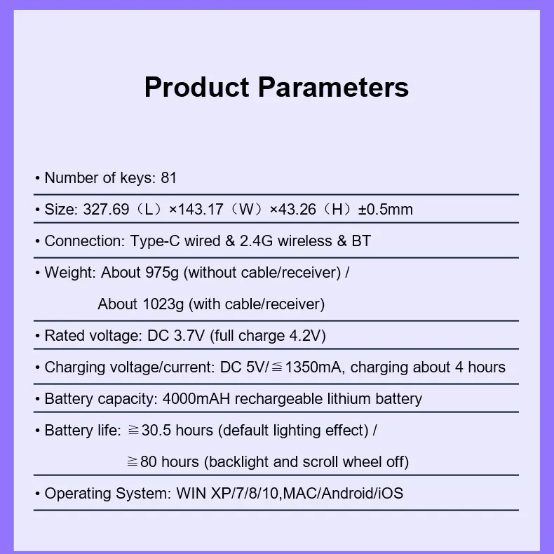 75% Mechanical Gaming Keyboard Tri-Mode Wired/Bluetooth/2.4G Connection by Snagg A Keyboard