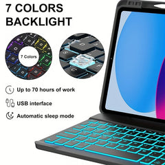 Protective Case With Keyboard Suitable for iPad Pro 11 by Snagg A Wireless Keyboard