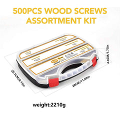 310 / 500 Pcs Outdoor Deck Screw Set - Power Tools Gadget
