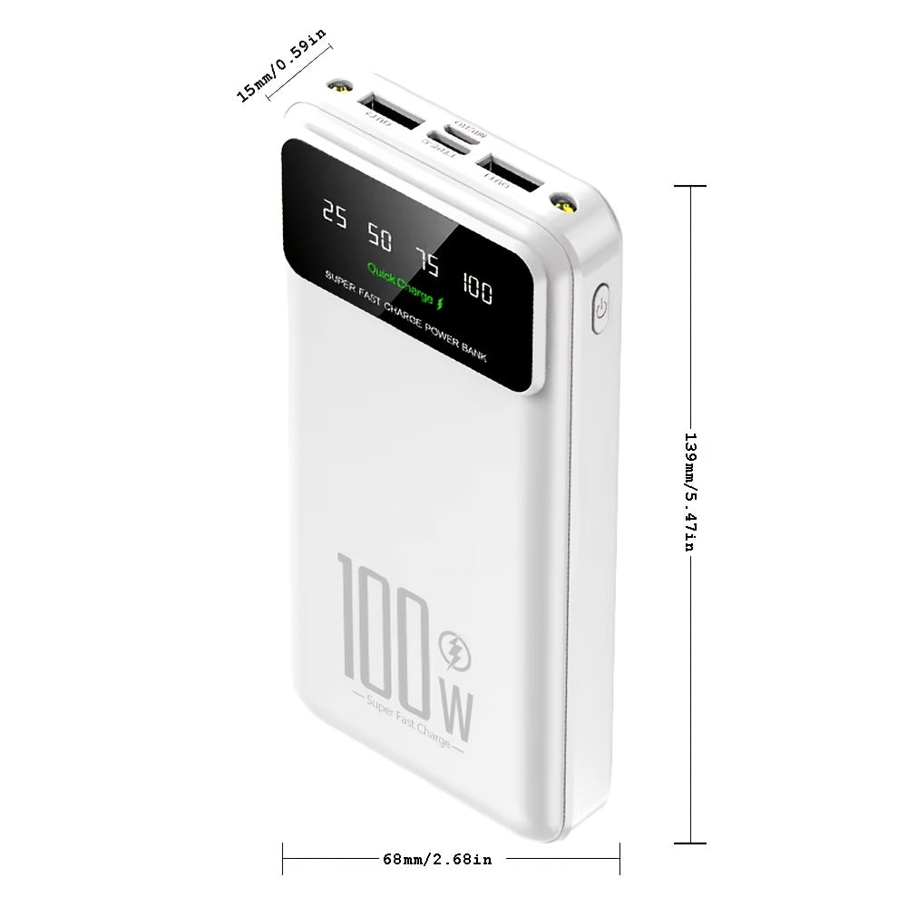 20000mAh Built-in Cables Power Bank by Snagg A Power Bank