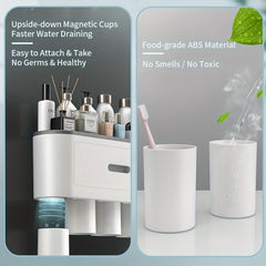 Wall Mounted Toothbrush Holder Set by Snagg A Toothbrush Holder