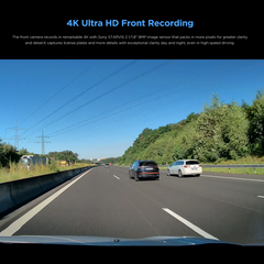 4K Dual Channel Telephoto Dash Cam | 4x Optical Zoom & Dual Sony STARVIS 2 Sensors