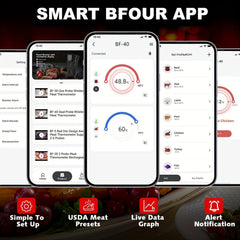 Wireless 2 Probe Meat Thermometer by Snagg A Thermometer