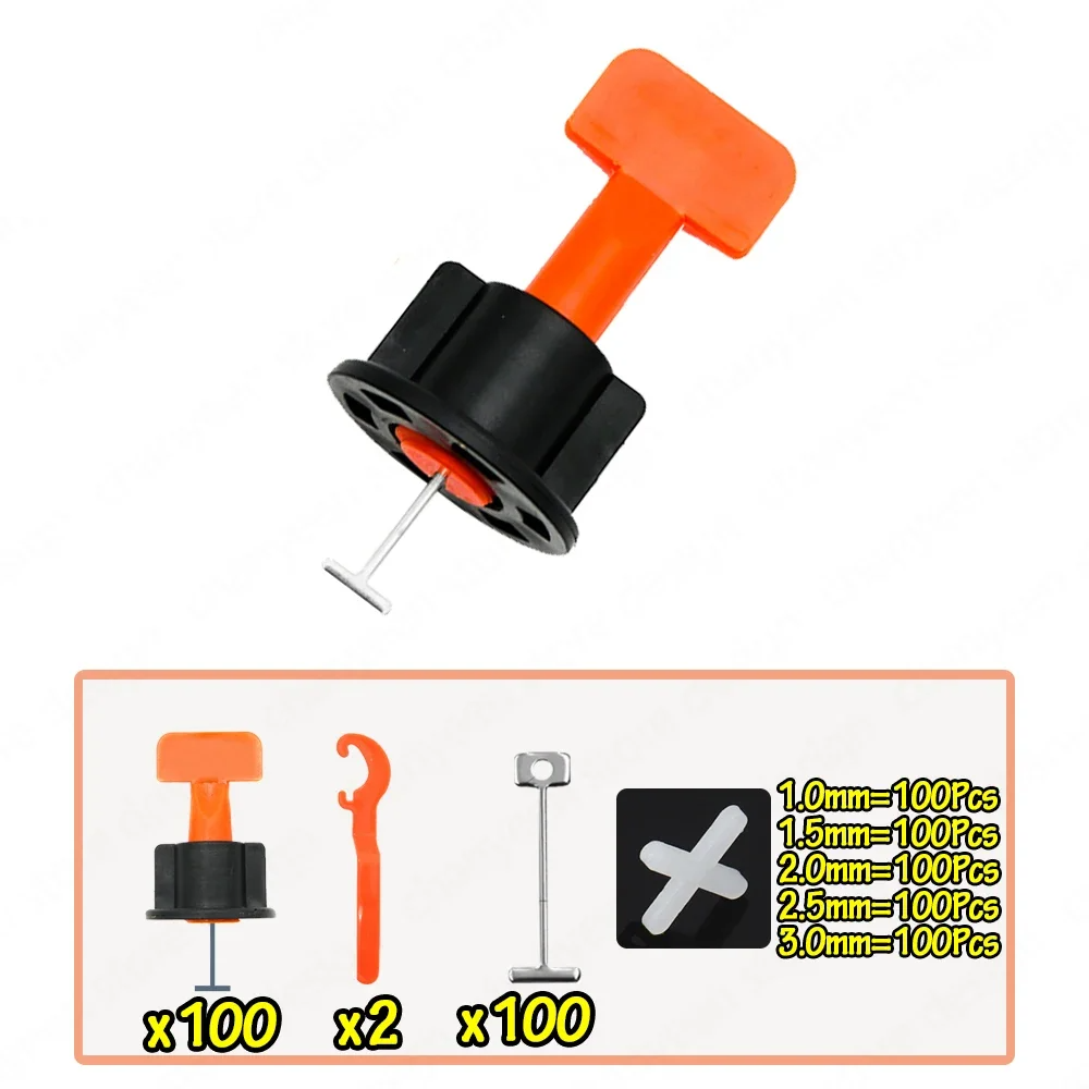 Tile Leveling System Kit 21–904pcs | Floor & Wall Tile Leveler Clips Spacers Plier for Porcelain Ceramic