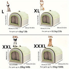 Soft Sanctuary Enclosed Dog & Cat Bed by Snagg A Cave