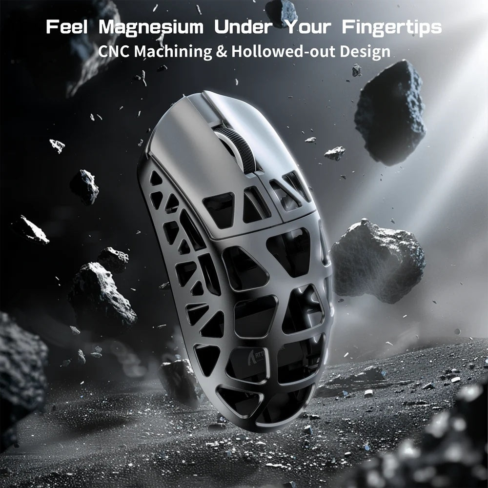 Superlight Wireless Gaming Mouse – 46g Magnesium Alloy Design by Snagg A Gaming Mouse