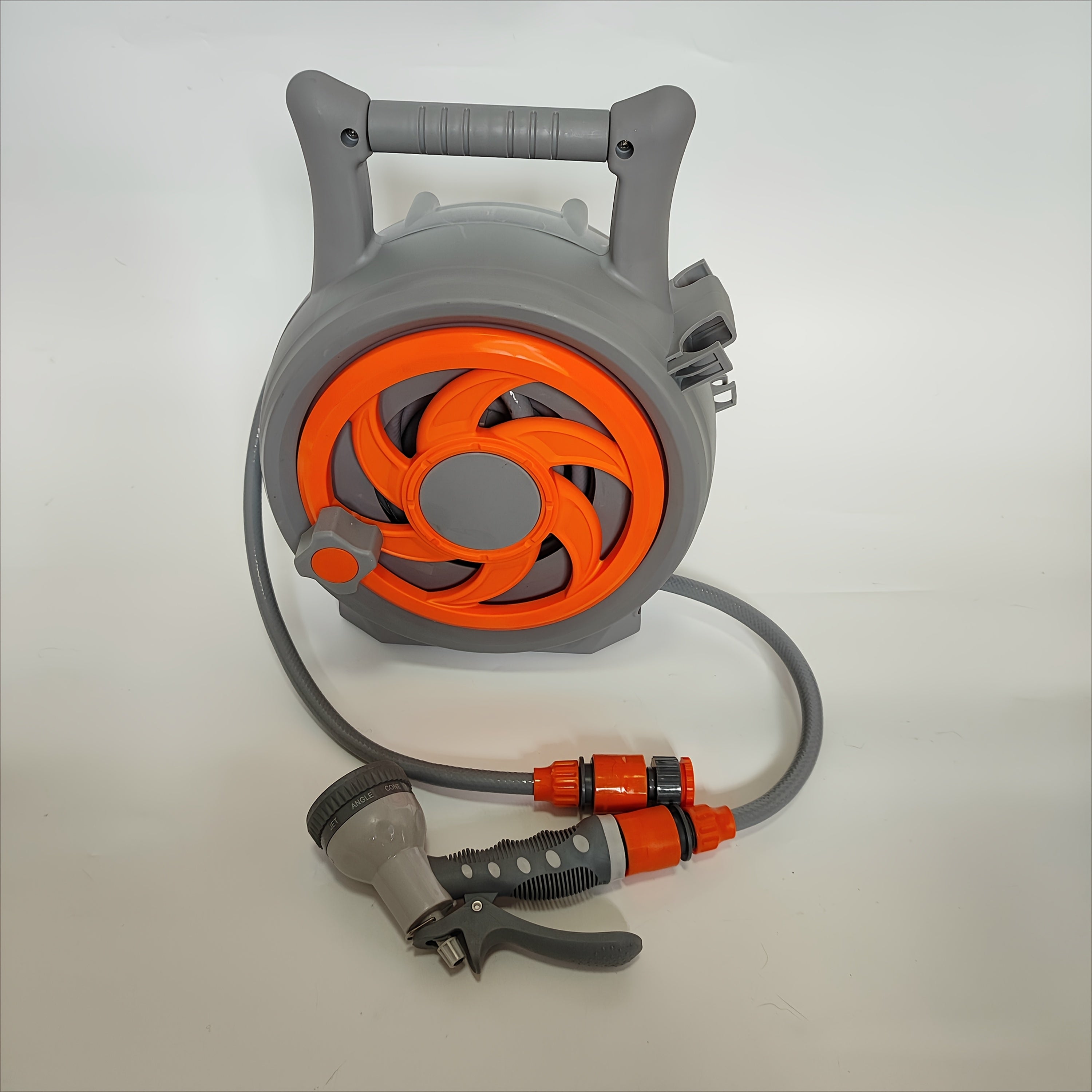 10m Collapsible Handheld Water Hose Reel by Snagg A Garden Hose