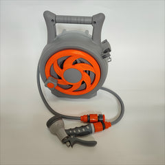 10m Collapsible Handheld Water Hose Reel by Snagg A Garden Hose