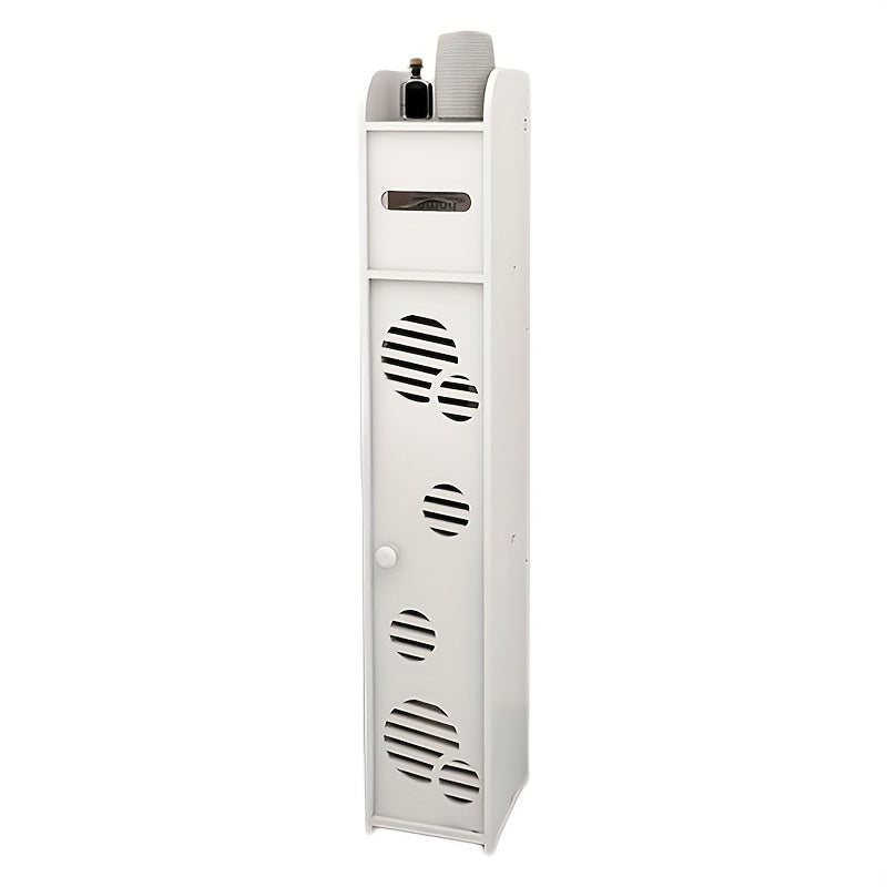 Narrow Bathroom Storage Cabinet with Door by Snagg A Cabinet