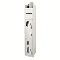 Narrow Bathroom Storage Cabinet with Door by Snagg A Cabinet
