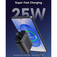 25W USB-C Super Fast Charger - 3 Pack With Fast Charging Cable