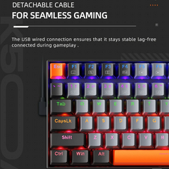 75% Wired Mechanical Keyboard for PC & Laptop Gaming by Snagg A Keyboard