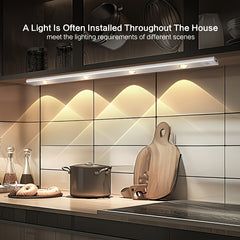 4pcs LED Motion Sensor Cabinet Lights - 50 Cm by Snagg A Wall Light