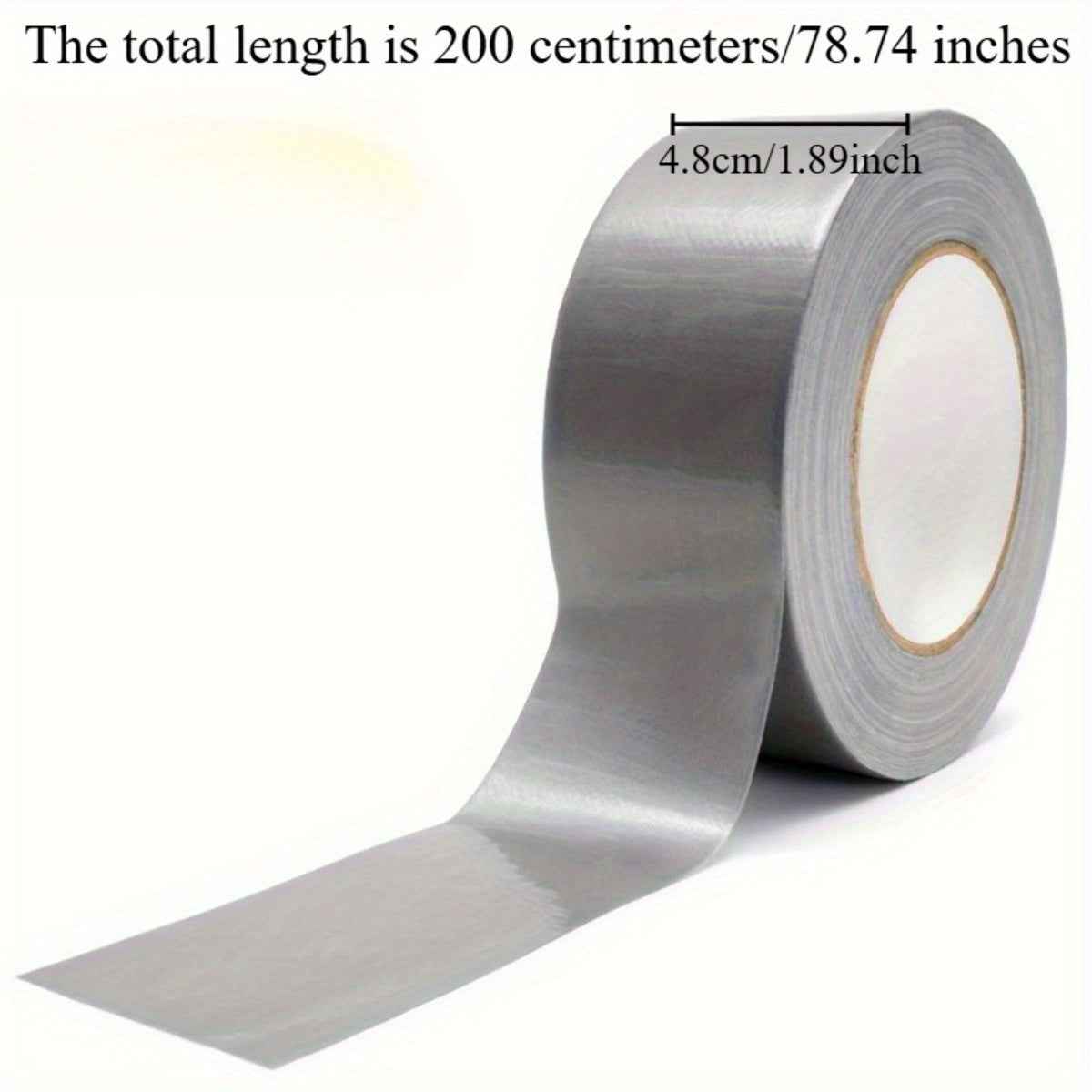 8 Rolls Heavy Duty Silver Duct Tape — 4.8cm × 200cm - Power Tools Gadget