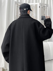 Men’s Elegant Double-Breasted Overcoat by Snagg A Coat