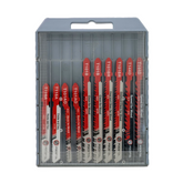 HSS Jigsaw Blades Set 30/50pcs | Assorted T-Shank Replacement Blades for Wood Plastic Metal Cutting
