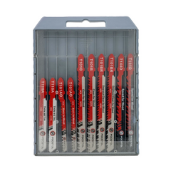 HSS Jigsaw Blades Set 30/50pcs | Assorted T-Shank Replacement Blades for Wood Plastic Metal Cutting