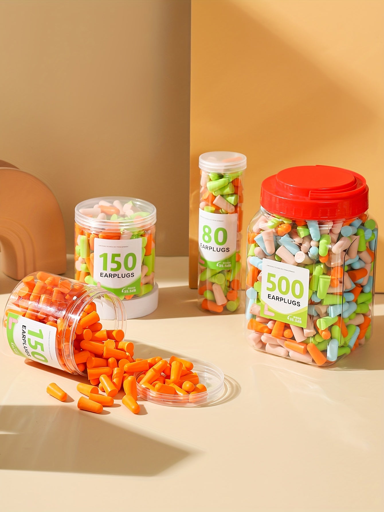 1000Pcs Soft Comfort Reusable Earplugs by Snagg An Earplug
