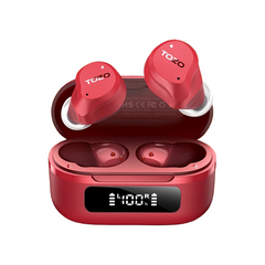 AI Smart Wireless Earbuds | ENC Noise Cancelling In-Ear Headphones (59H Battery, LED Display)
