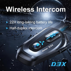 2pcs Motorcycle Helmet Intercom by Snagg An Intercom