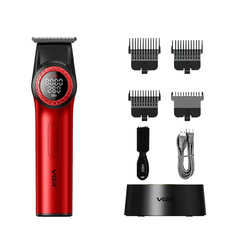 Professional 21 Speed Master Clipper – 4600mAh High-Capacity System with DLC "Flx" Blades & Charging Base