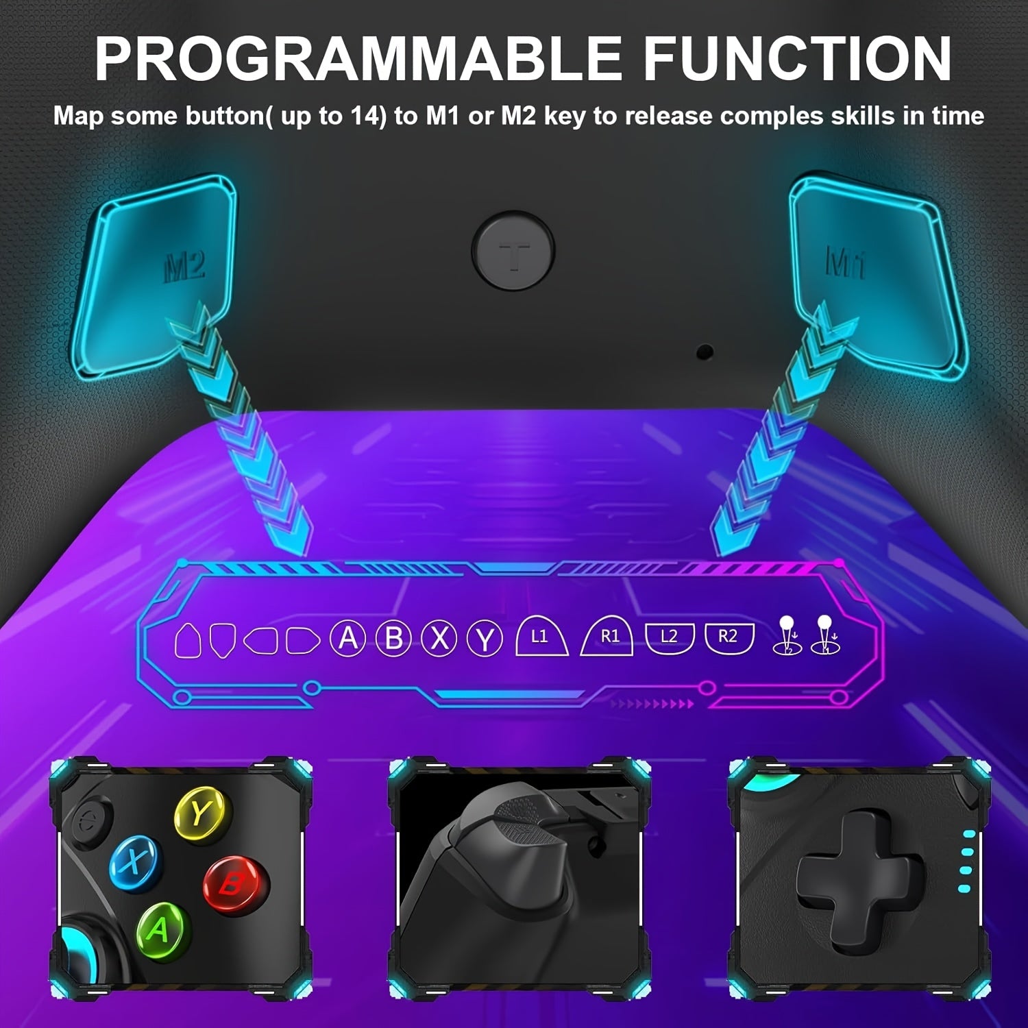 Wired Gaming Controller Compatible With Xbox, PS4, Switch & PC by Snagg A Game Controller