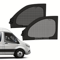 2pcs Front Window Sunshade & Privacy Blackout Covers by Snagg A Car Cover