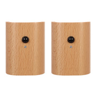 2 Pack Modern Wooden Wall Lamps by Snagg A Wall Light