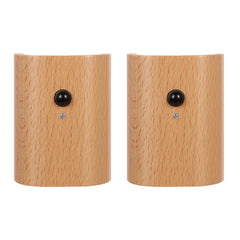 2 Pack Modern Wooden Wall Lamps by Snagg A Wall Light