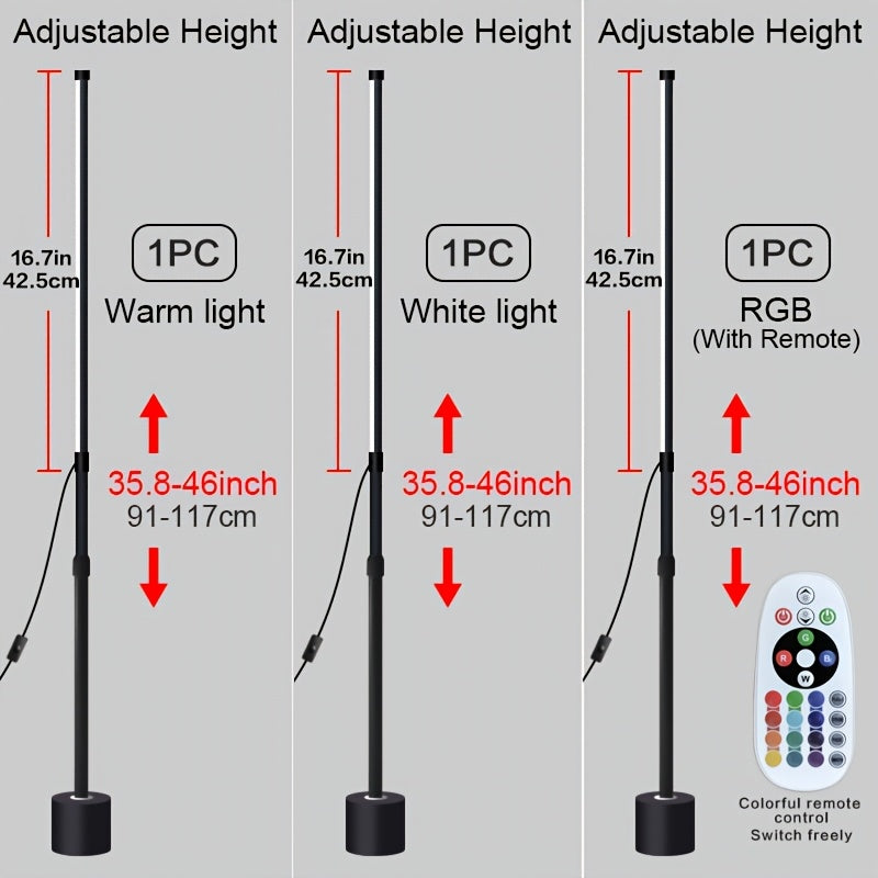 2 Pcs Adjustable Ambient Lighting Floor Light USB Powered by Snagg A Floor Lamp