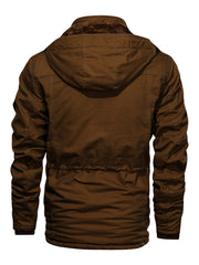 Heavyweight Winter Jacket with Detachable Hood by Snagg A Jacket