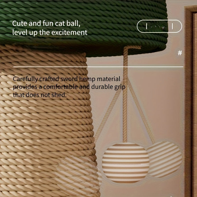 Mushroom Cat Scratching Post by Snagg A Scratcher