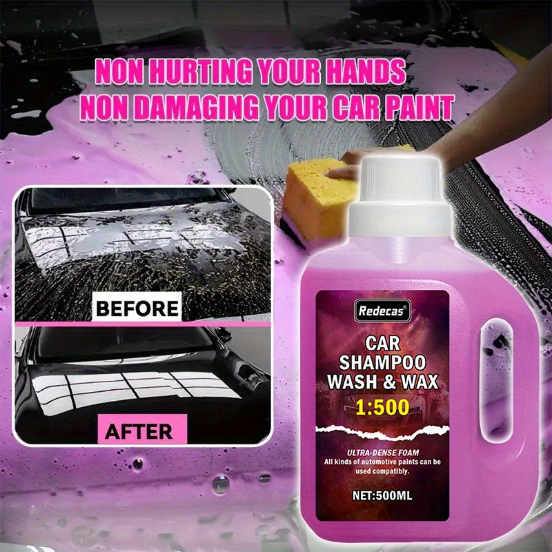 High Concentration Pink Car Wash Foam by Snagg A Car Soap