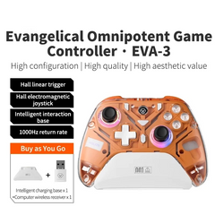 K10 RGB Wireless Gaming Controller | Hall Effect Precision & Intelligent Charging Dock