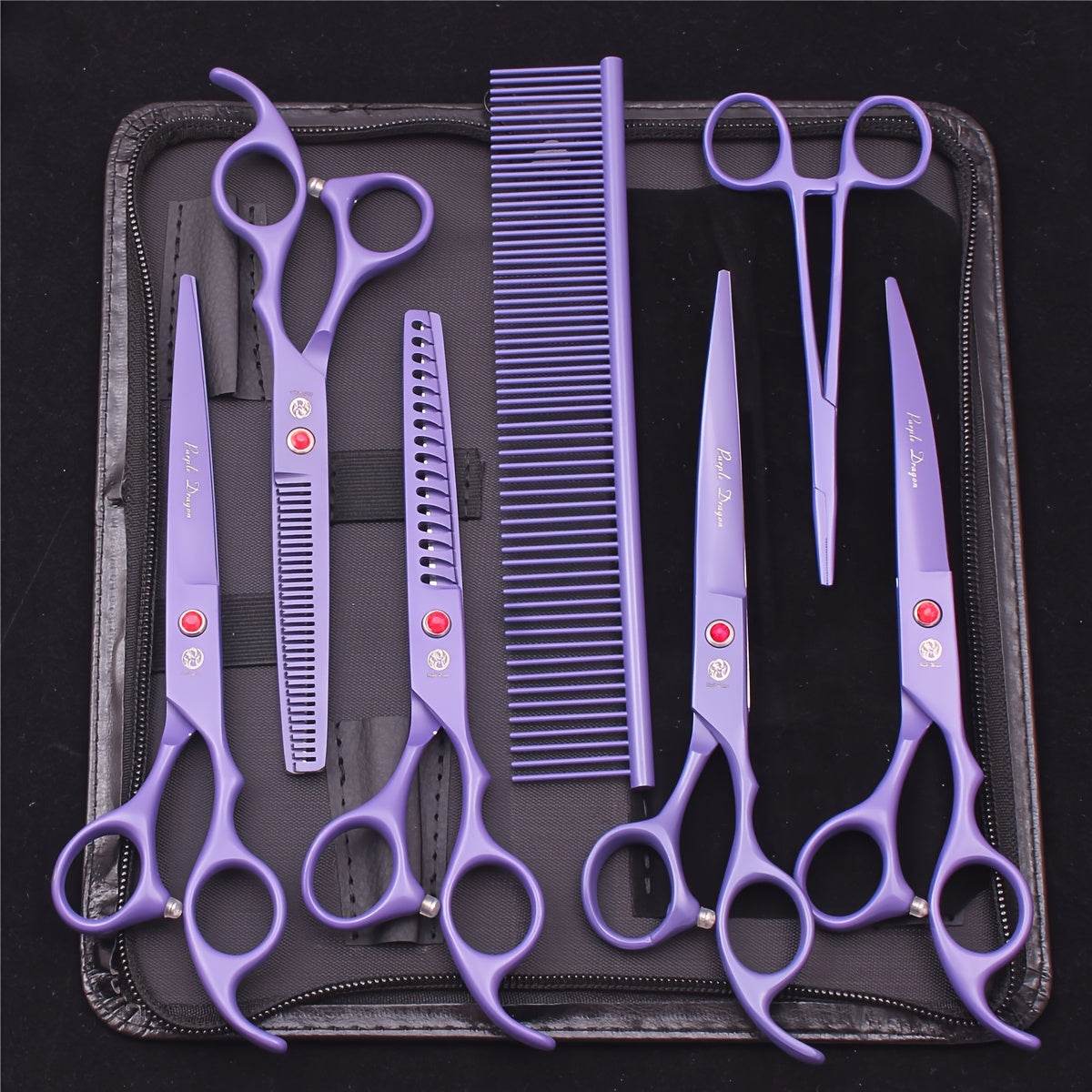 7pcs Professional Pet Grooming Scissors Set - SnaggIt