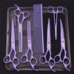 7pcs Professional Pet Grooming Scissors Set - SnaggIt