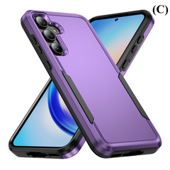 Military Grade Armor Case – for Samsung Galaxy S23 Series - C - Purple / Phone Cases & Covers