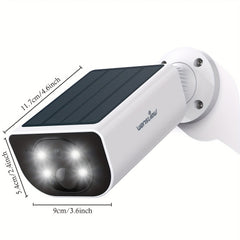 2K Solar Powered Wireless Security Camera Motion Detection & Two-Way Audio by Snagg An Outdoor Camera
