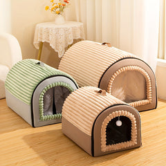 Soft Sanctuary Enclosed Dog & Cat Bed by Snagg A Cave
